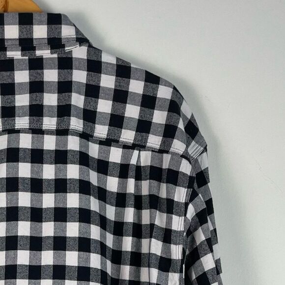 Carhartt Rugged Flex Relaxed Fit Flannel Button Down Shirt Gingham Plaid Sz XL - Picture 11 of 12